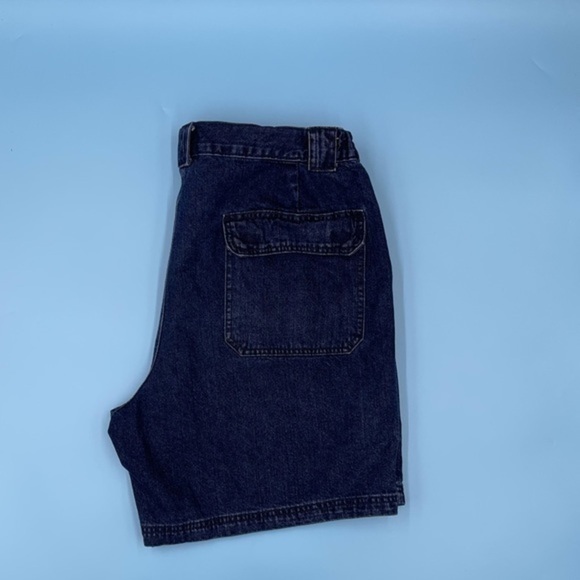 Vintage Denim Cargo Shorts - Picture 2 of 3